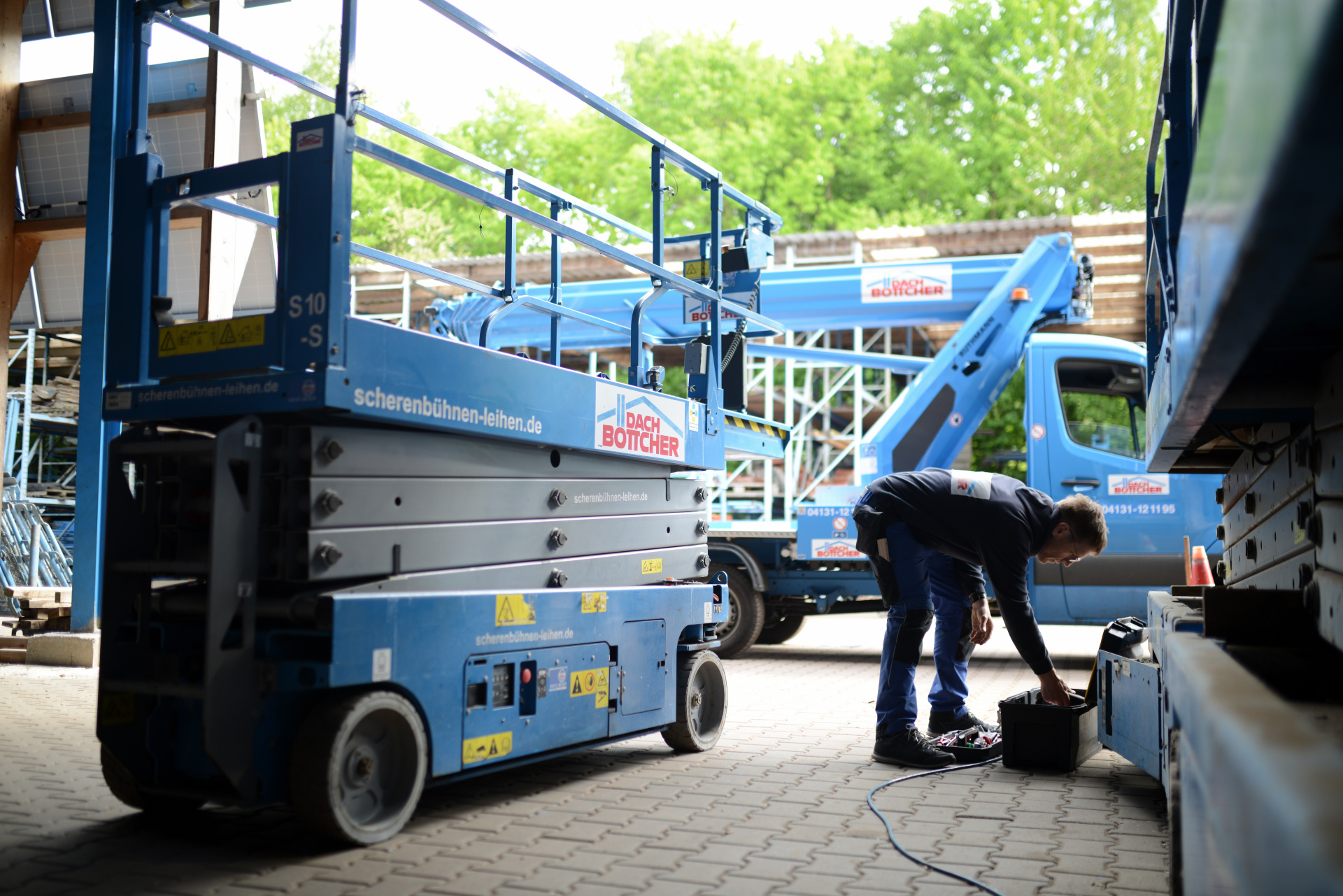 Arbeitsbühnen mieten Buchholz