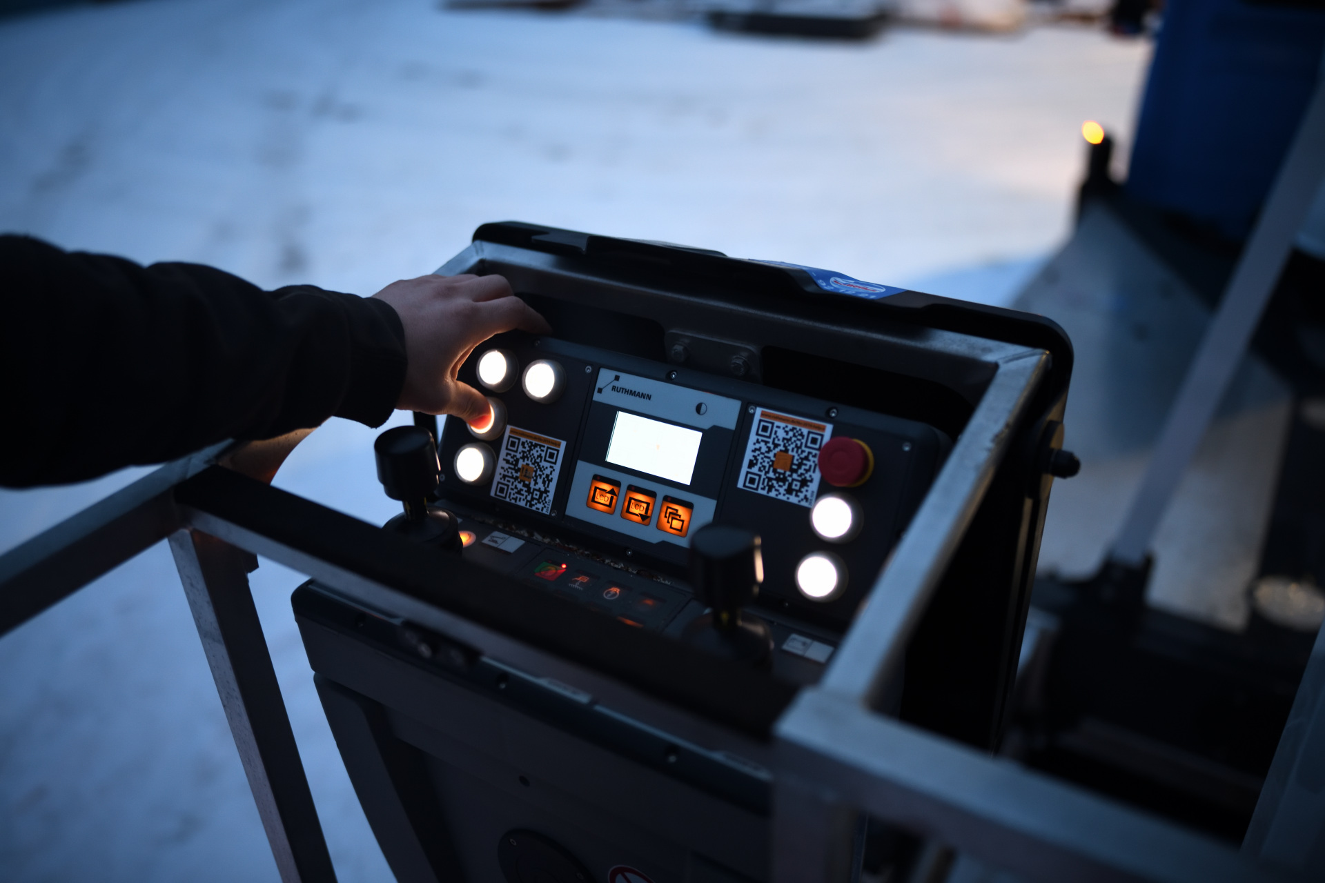 Buchholz TBR260 Steuerpult Funktionen